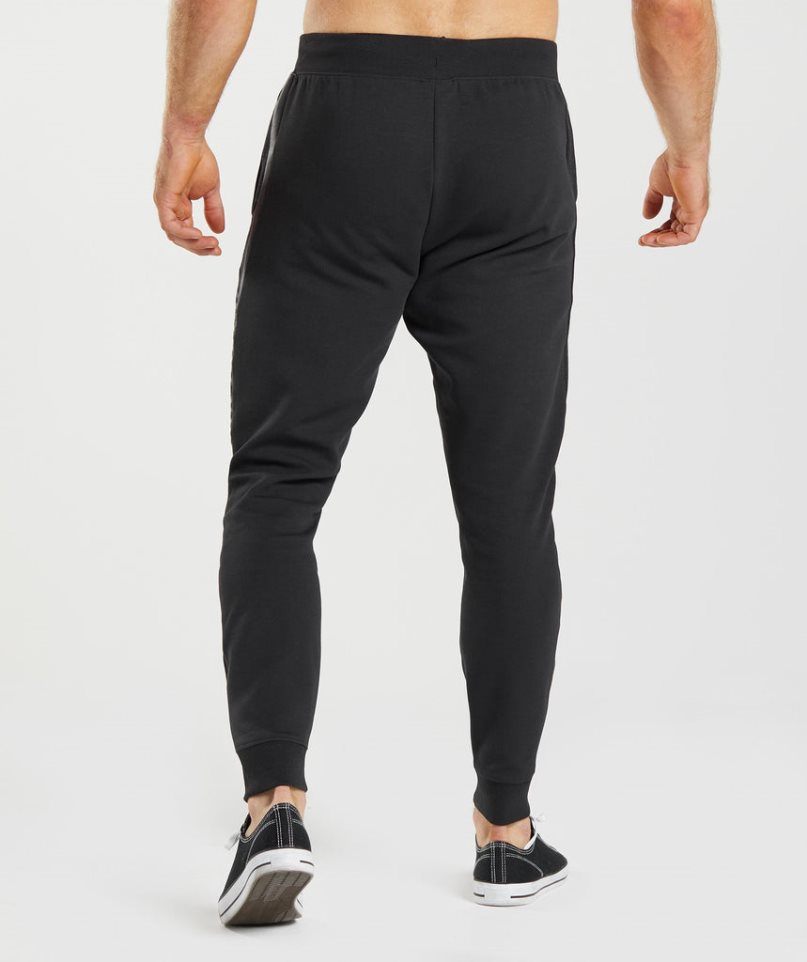 Men's Gymshark Bold React Jogger Black | CA 5673NA